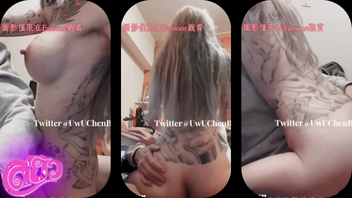 คลิปหลุดวัยรุ่นจีน Onlyfans UwUChenBaby น้องอาหมวยสาวจีนสักลายหุ่นสุดแซ่บ เงี่ยนคันหีจัดขึ้นนั่งบดกระดอผัวโยกไม่ยั่ง ร่อนเอวเร็วจัดน้ำแตกคาช่องคลอดเลย