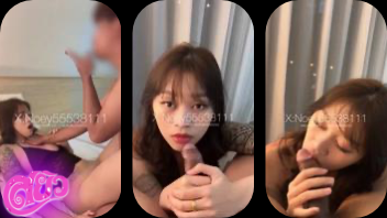 คลิปหลุดน้องเนย noey5553811 ผัวจับเมียได้แอบดูคลิปโป๊จับควักกระดอใหญ่ยาวตั้งกดหัวโยกอมควย ก่อนโดนจับยกเย็ดกระเด้าหีซอยถี่ไม่พัก ล่อซะข้างห้องเงี่ยนตามเลย